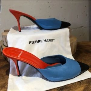 PIERRE HARDY Two Tone Blue Pumps | 8